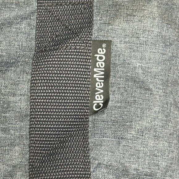 CleverMade Collapsible Insulated Leakproof 30 Cans Gray Tahoe Cooler Bag Camping - Picture 11 of 12